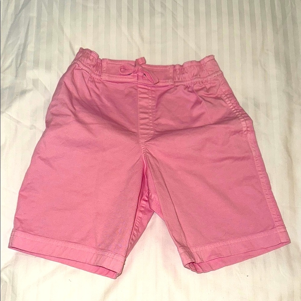 Hanna Andersson Pink Casual Shorts with Rolled Hems